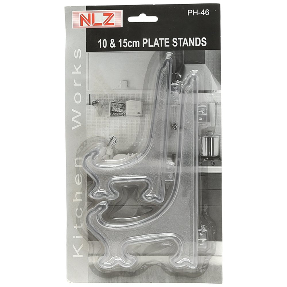 2pc 10 & 15cm Plate Stands