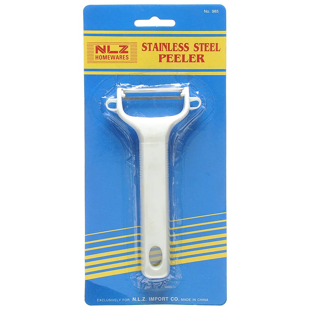 Stainless Steel Peeler with Plastic Handle