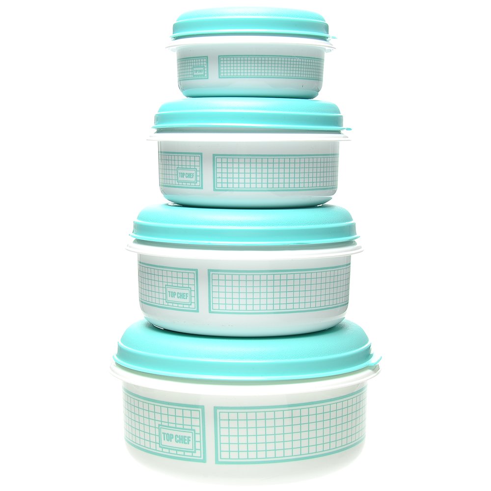 4pc Airtight Containers - Opaque