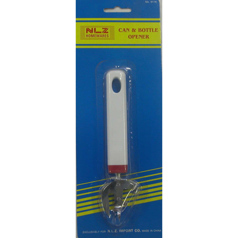 Can & Bottle Opener with Plastic Handle