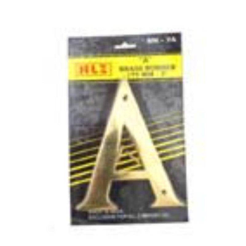 175mm Brass Letter "A"