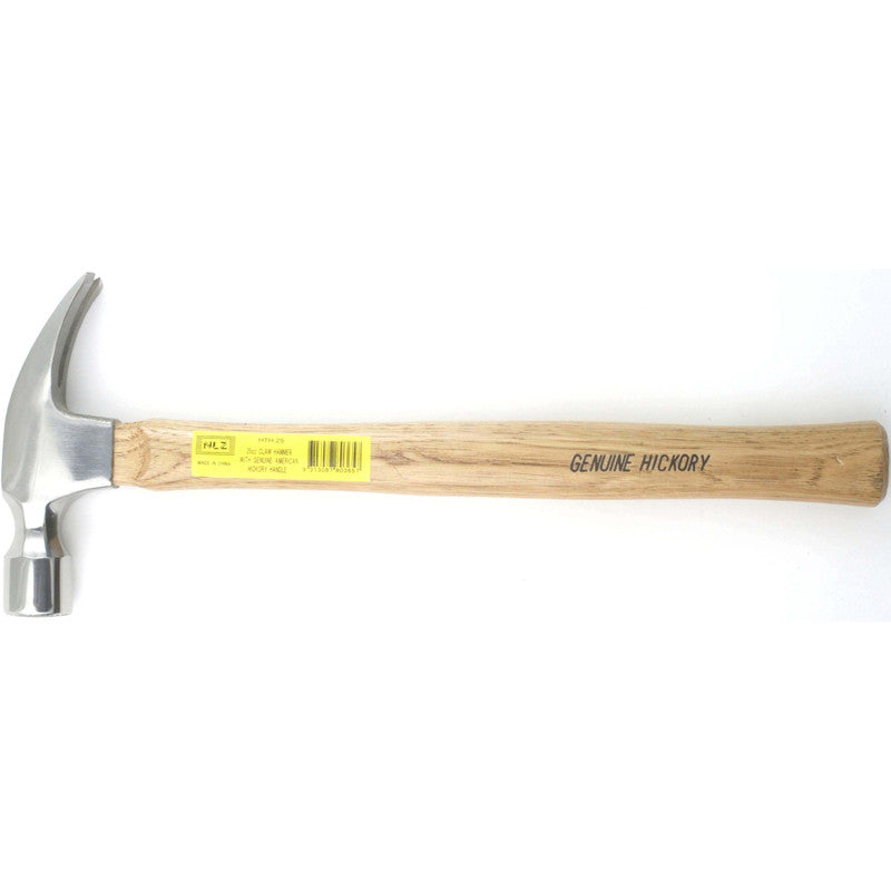 24 Oz Hickory Handle Claw Hammer