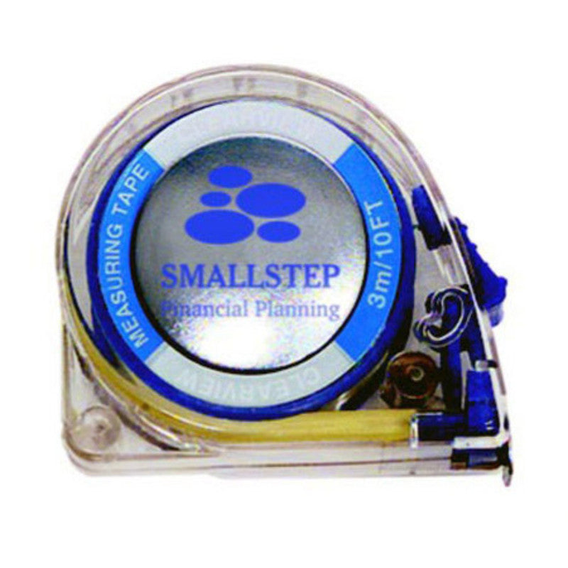 8M x 25mm Tape Measure - Clear
