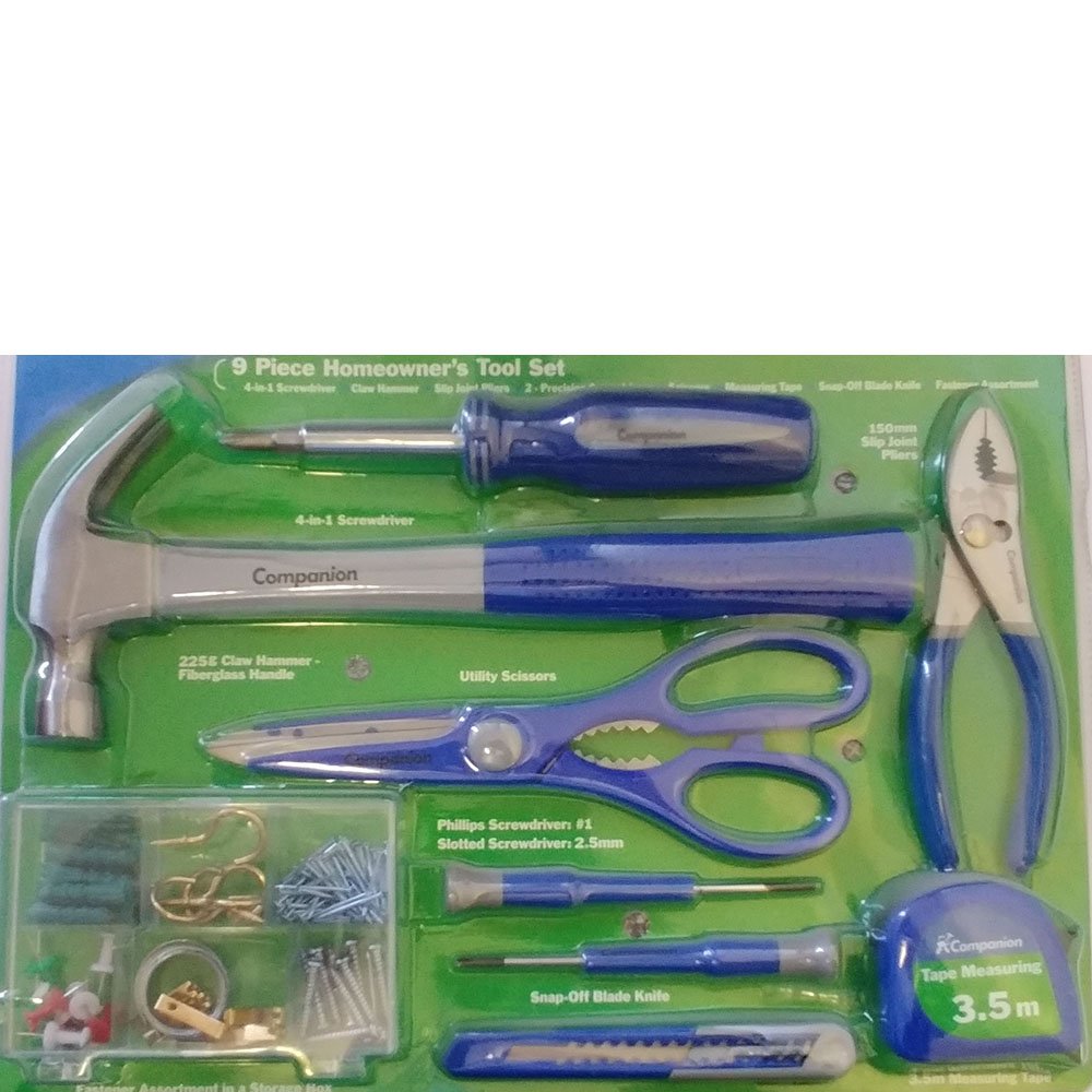 9pc Home Tool Kit