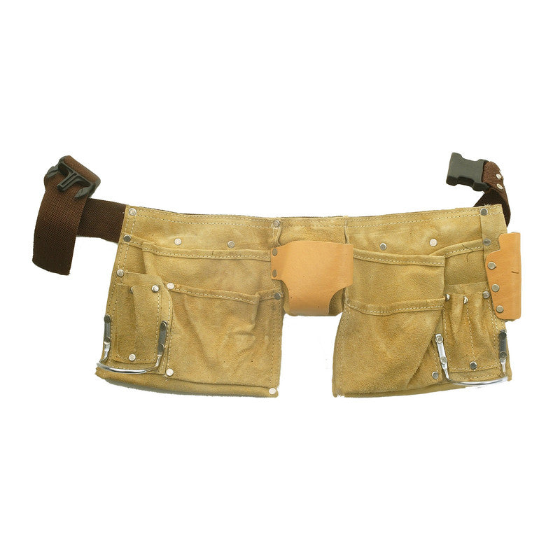 11Pock Heavy Duty Leather Nail/Tool Pouch