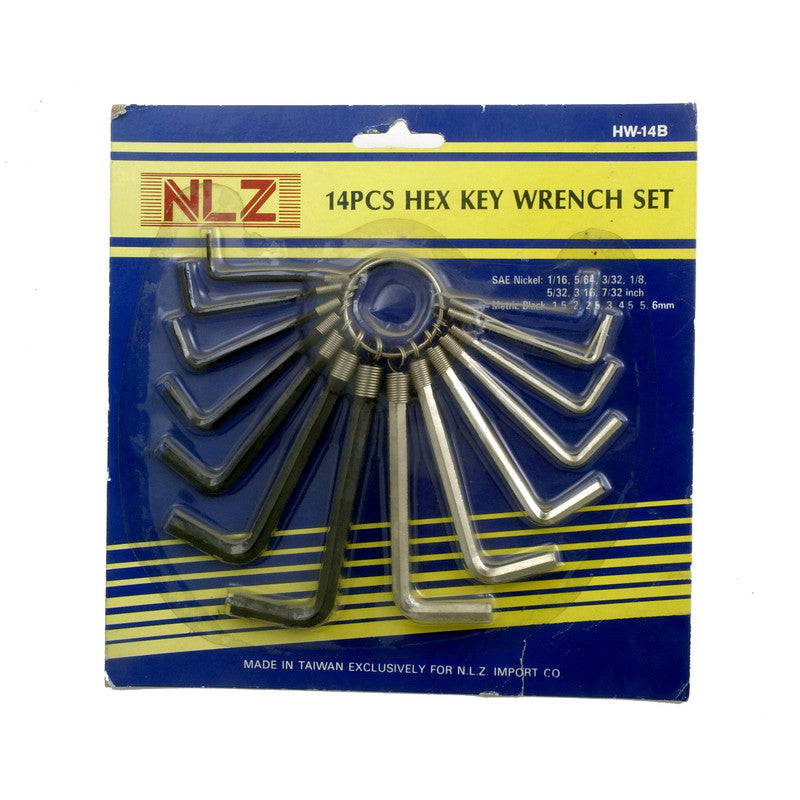 14pc Hex Keys