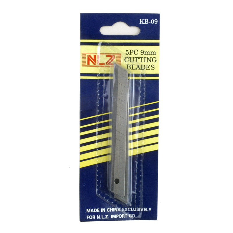 5pc Blades For 9mm Snap-Off Cutter