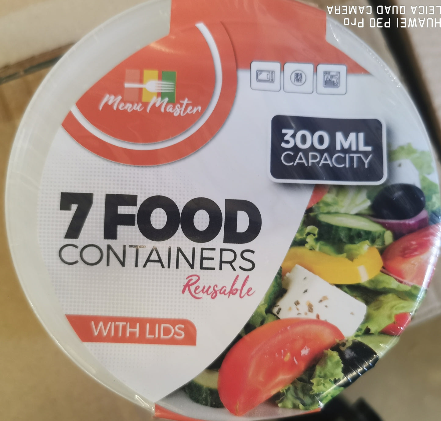 7pc 300ml Food Storage