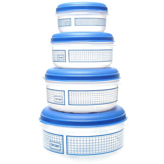 4pc Airtight Containers - Clear