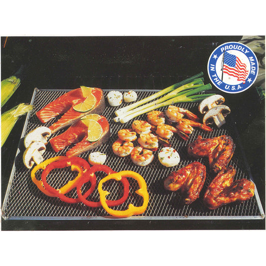 30x30cm Grill Topper Expanded Stainless Steel