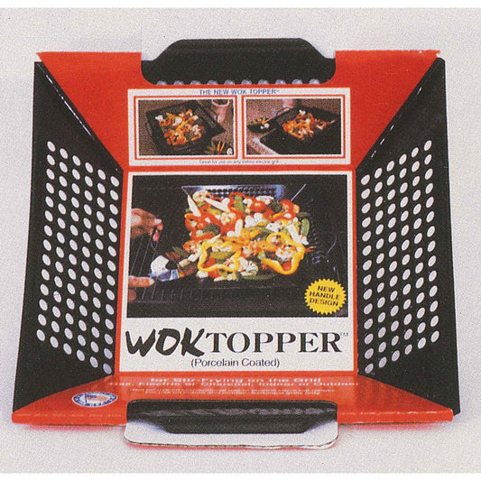 30cm Wok Topper - Porcelain Coated