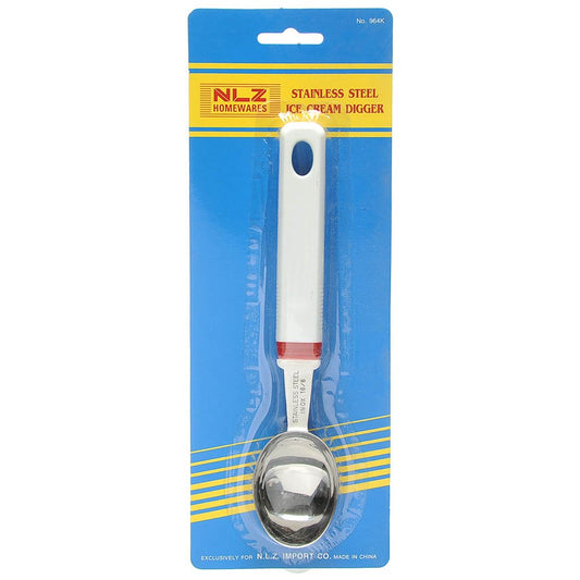 Stainless Steel Ice Cream Digger with Plastic Handle