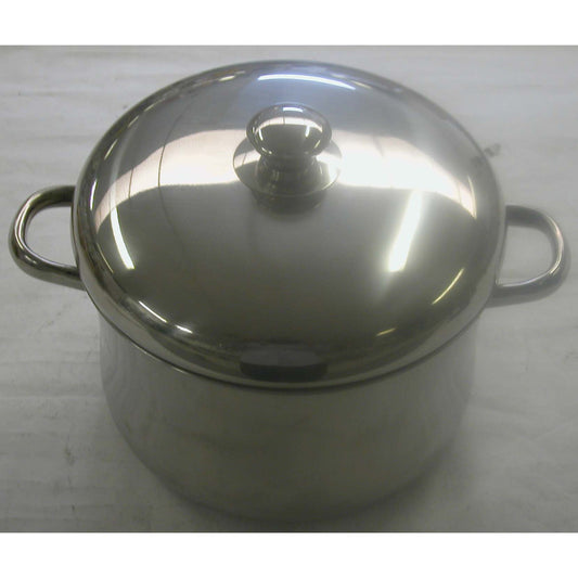 8Qt 18/10 Stainless Steel Stockpot
