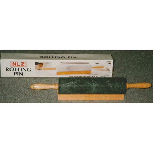 Green Marble Rolling Pin