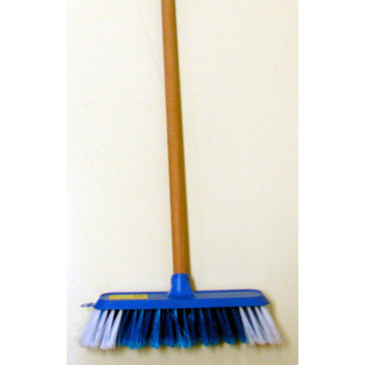 Deluxe Vinyl Broom with Handle