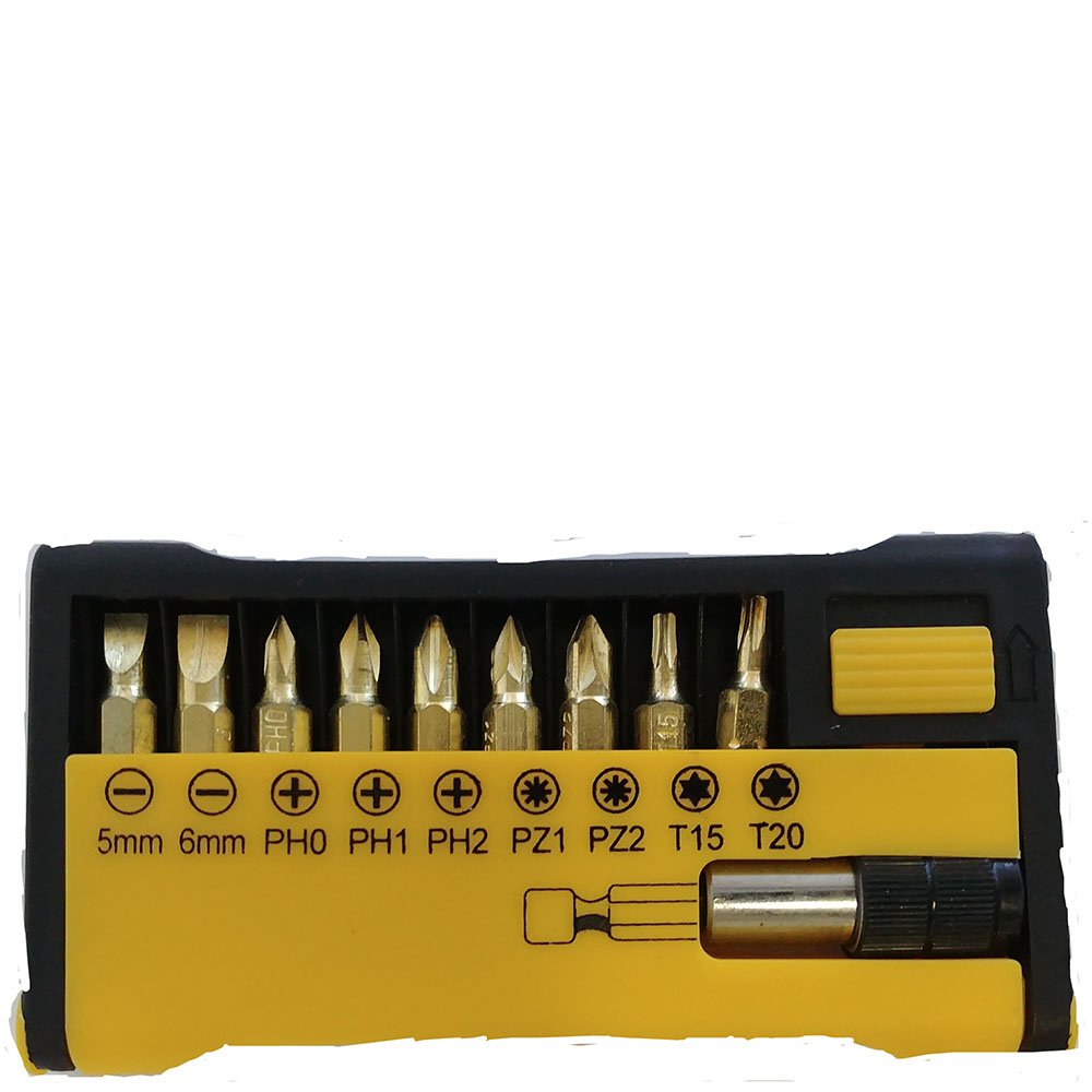10pc Screwdriver Bit Set