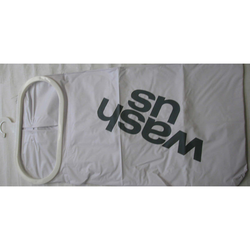 PVC Laundry Bag with "Wash Us"