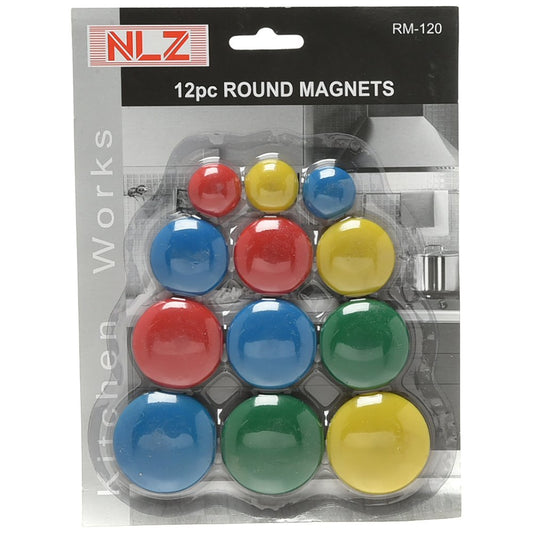 12pc Round Magnets