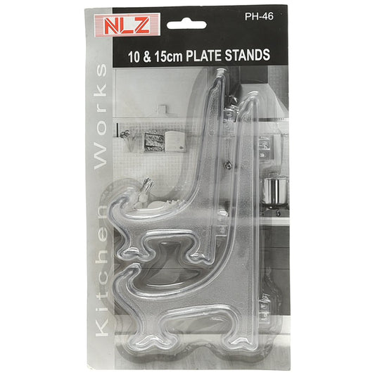 2pc 10 & 15cm Plate Stands