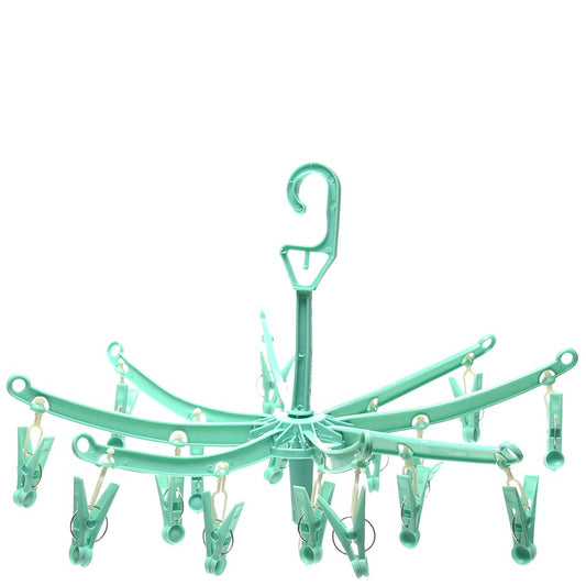 16Peg Folding Hanger Plastic