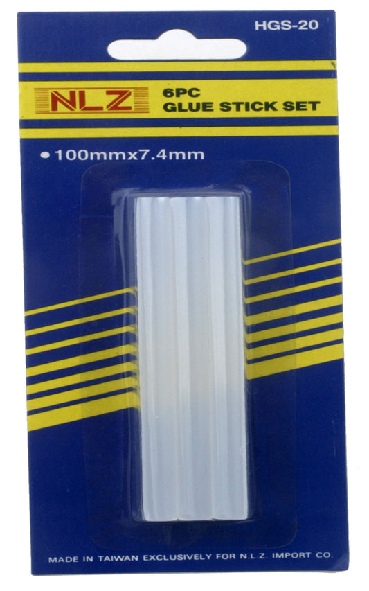 6pc Glue Stick 100 x 7.4mm