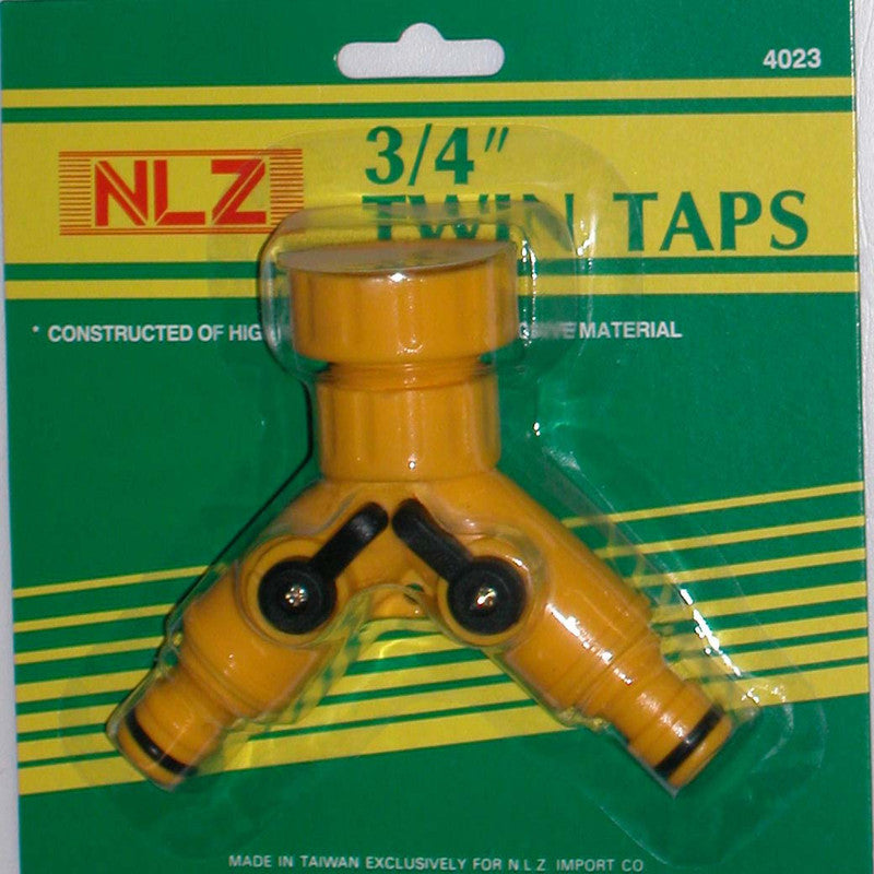 3/4" Twin Taps
