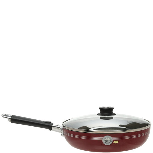 280mm Silverstone Frypan with Glass Lid