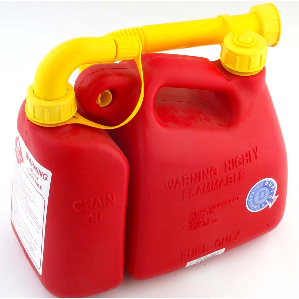 Combination Petrol & Oil Fuel Can