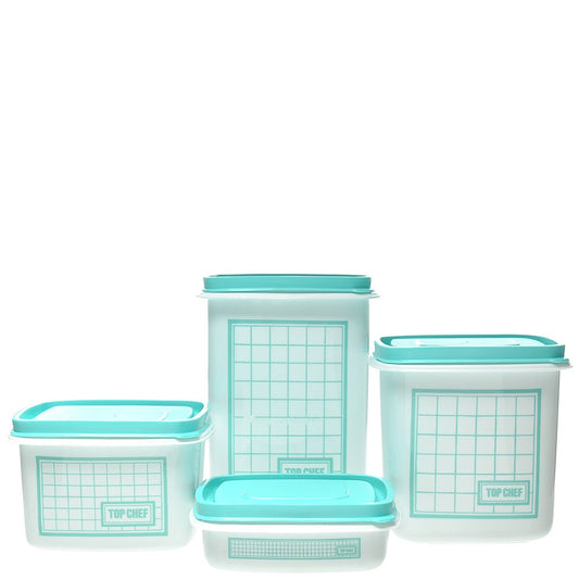 4pc Large Storage Set - Opaque