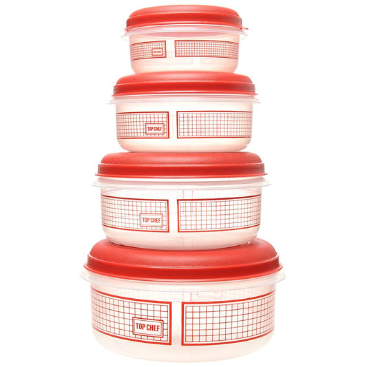 4pc Airtight Containers - Clear