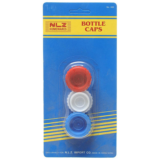 3pc Plastic Bottle Caps