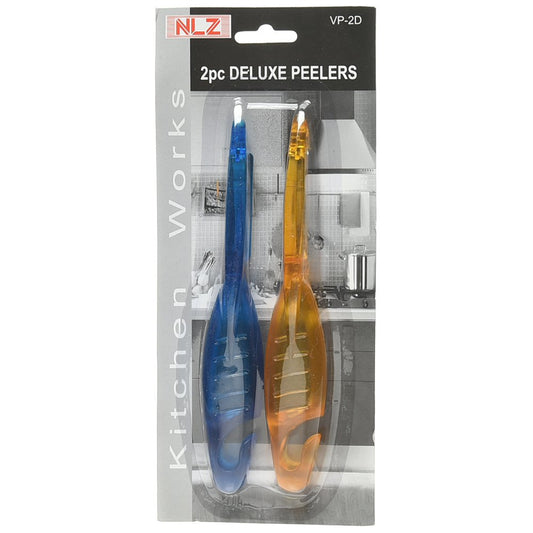 2pc Deluxe Vege Peelers