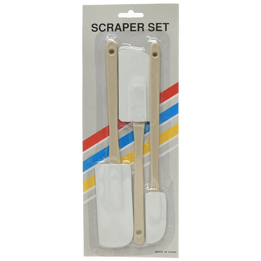 3pc Plastic Spatulas