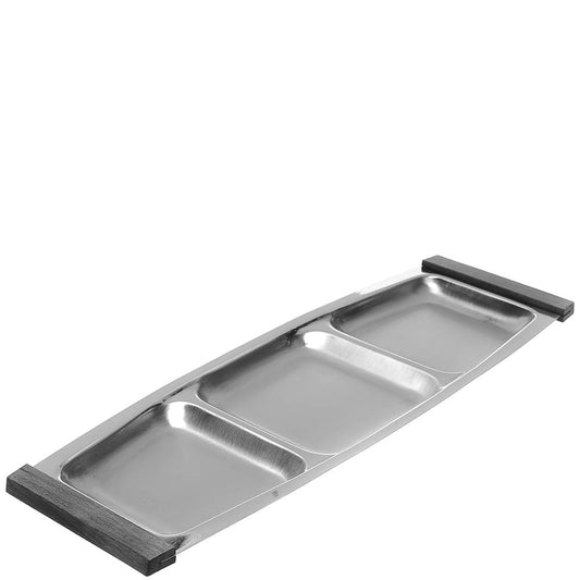 Stainless Steel Tray - 3 Section