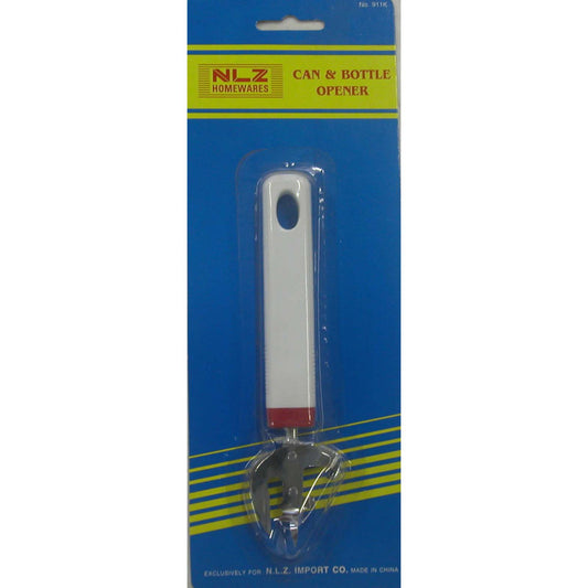 Can & Bottle Opener with Plastic Handle