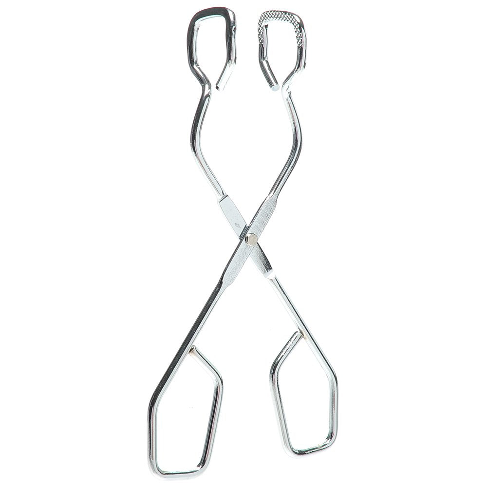 200mm Chrome Tongs - Scissor Type