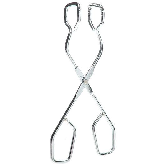 200mm Chrome Tongs - Scissor Type
