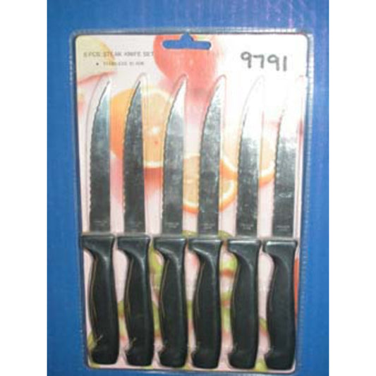 10pc Stainless Steel Kitchen Knives