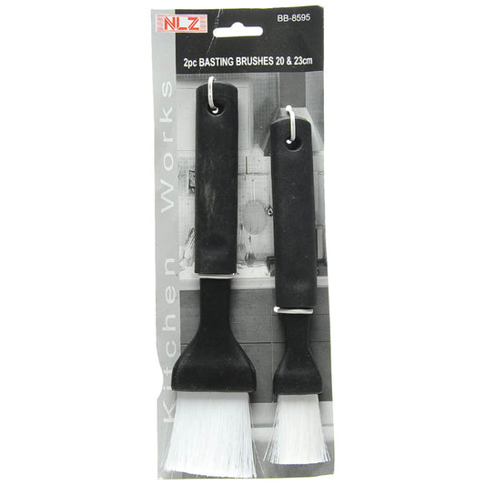 2pc 20 & 23cm Basting Brushes