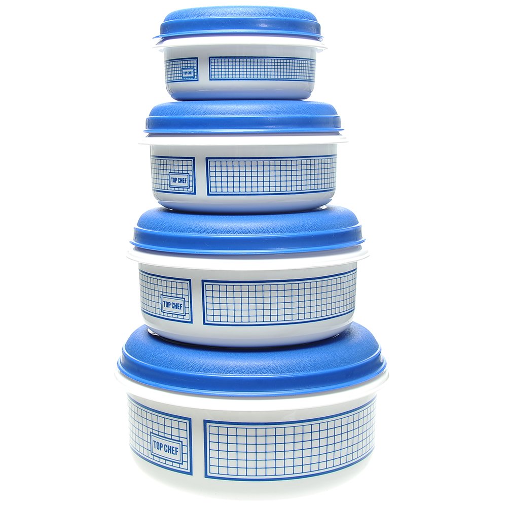 4pc Airtight Containers - Opaque