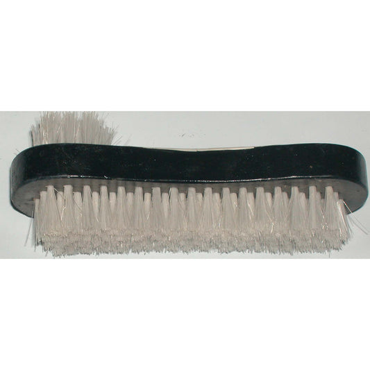 Dual Side White Shoe Brush