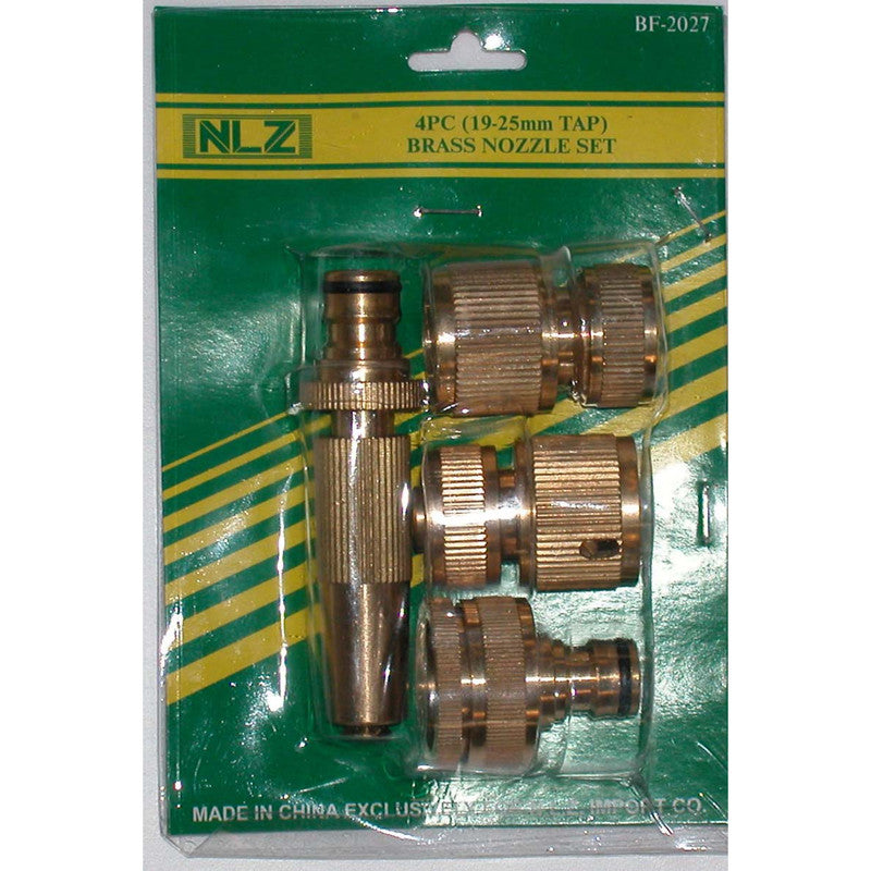 4pc Brass Hose Set - Loose Taiwan