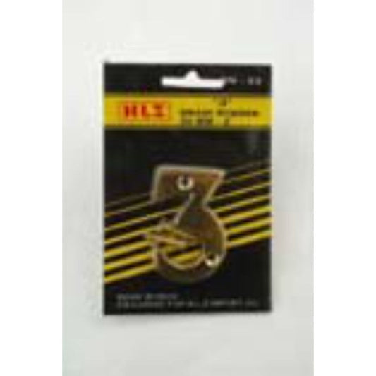 50mm Brass Number "3"