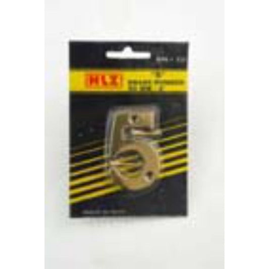 75mm Brass Number "5"
