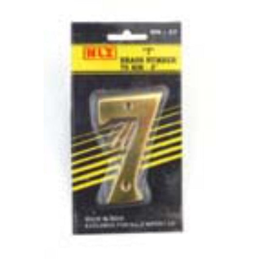 75mm Brass Number "7"