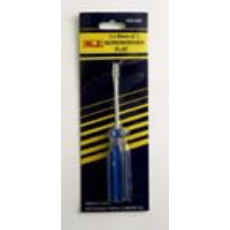 3x50mm (-) Slotted Line Colour Screwdriver - Carded