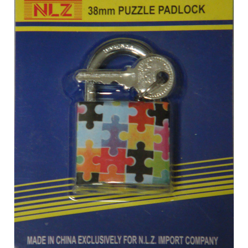 38mm Printed Padlock
