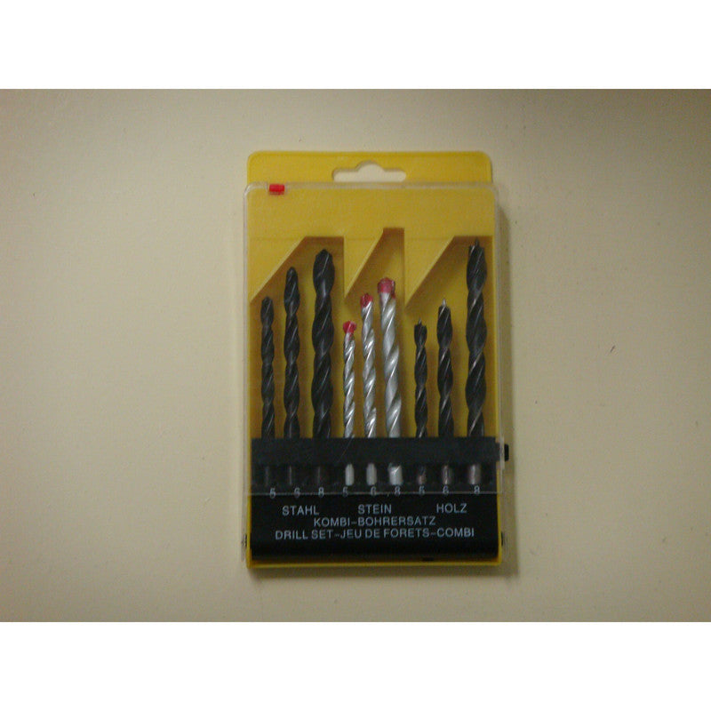 9pc Drill Bits