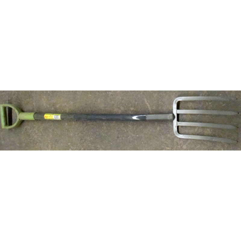 Garden Fork - Metal & Plastic Handle