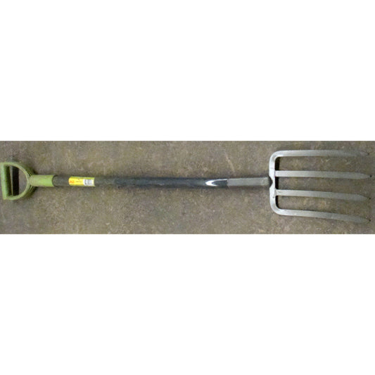 Garden Fork - Metal & Plastic Handle